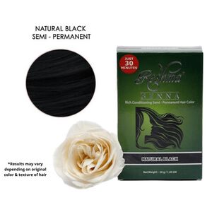 Natural Black Semi Permanent Color