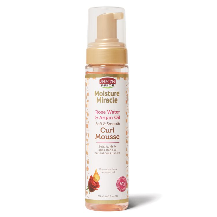 African Pride Moisture Miracle Soft Smooth Curl Mousse Styling