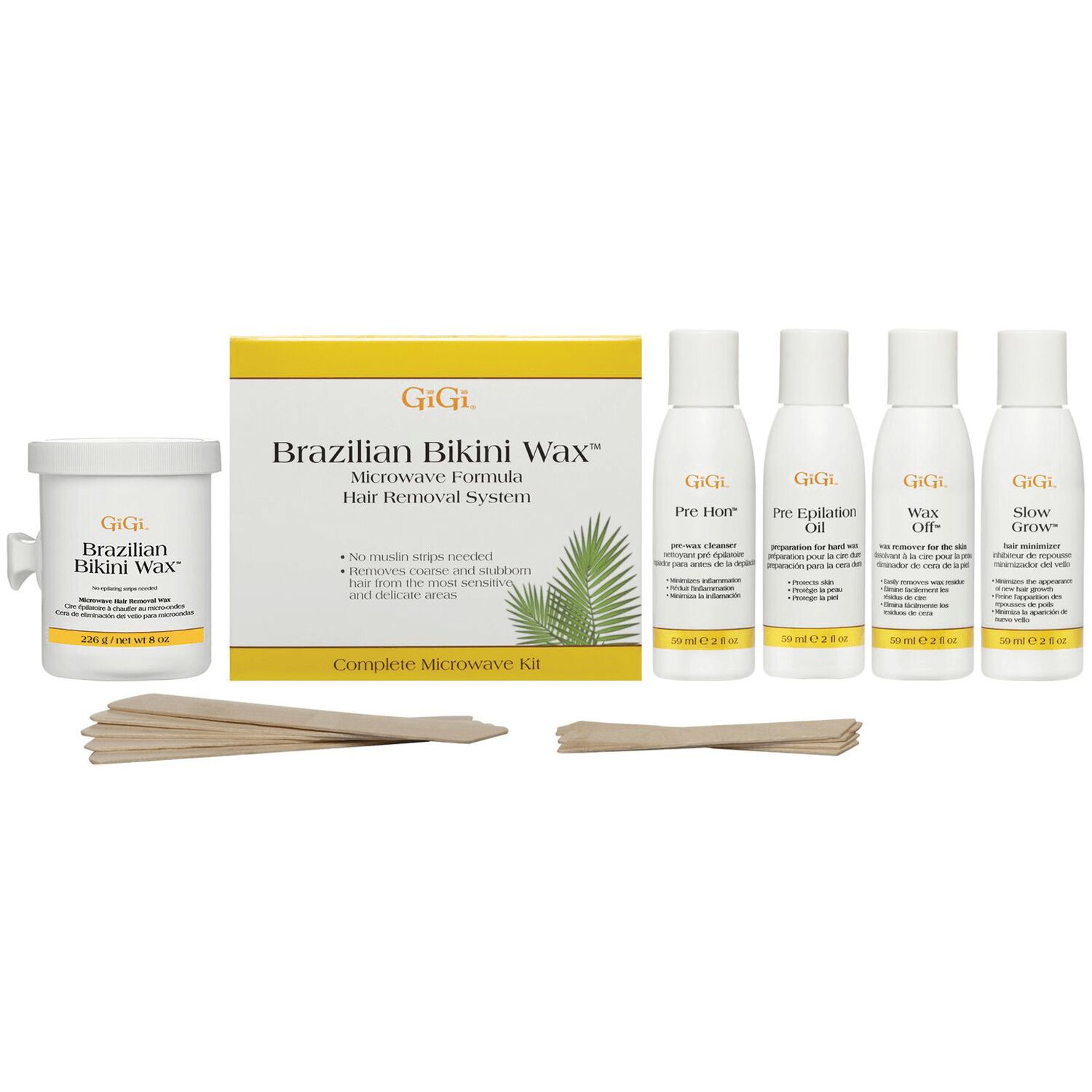 GiGi Brazilian Bikini Hard Wax Kit