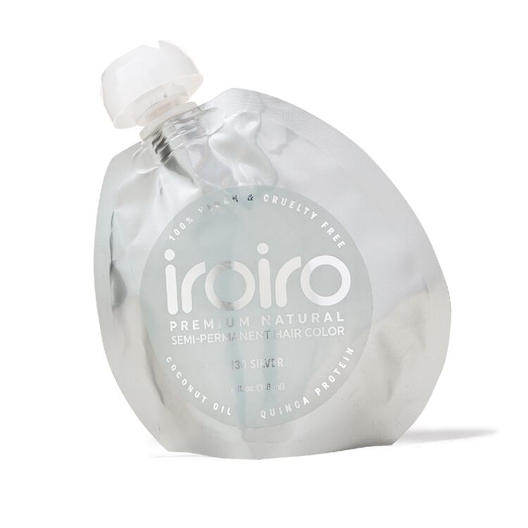 Iroiro 130 Silver Premium Natural Semi Permanent Hair Color Semi