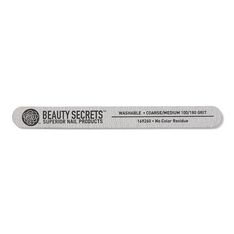 Zebra Cushion Nail File Medium/Coarse 180/100 Grit