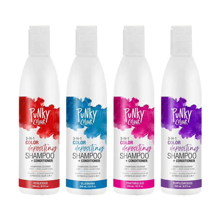 3 In 1 Color Depositing Shampoo & Conditioner by Punky Colour | Color Protection Shampoo | Sally