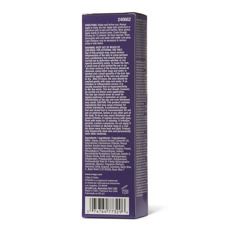 Demi Permanent Purple Plum Hair Color By N Rage Sally Beauty