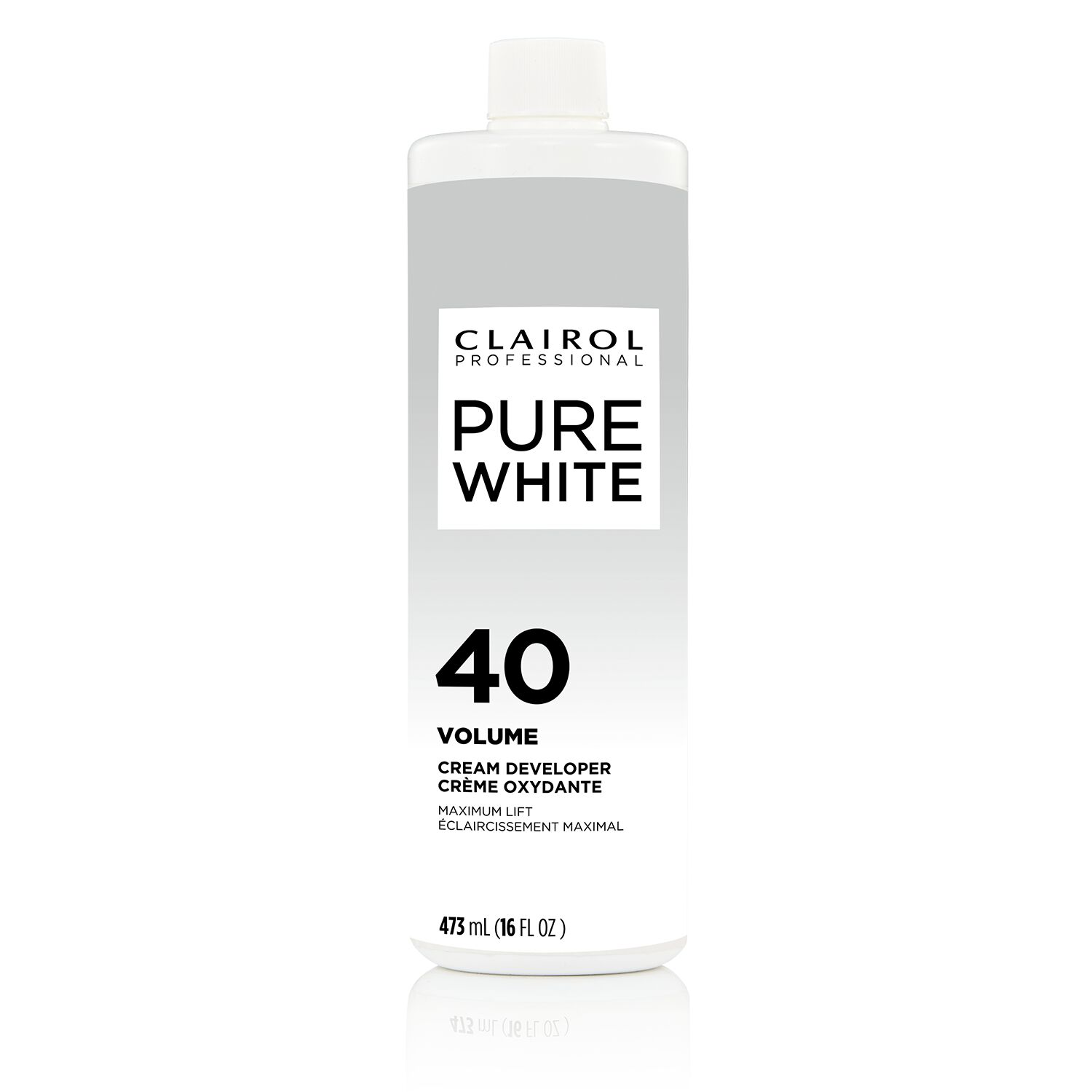 Clairol Professional 40 Volume Pure White Creme Developer Developer