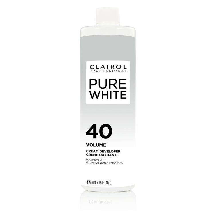 40 Volume Pure White Creme Developer