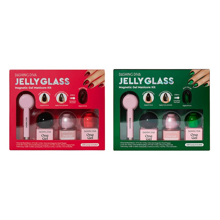 Jelly Glass One Gel Magnetic Manicure Kit