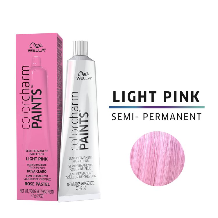 Wella Color Charm Paints Light Pink Semi Permanent Hair Color