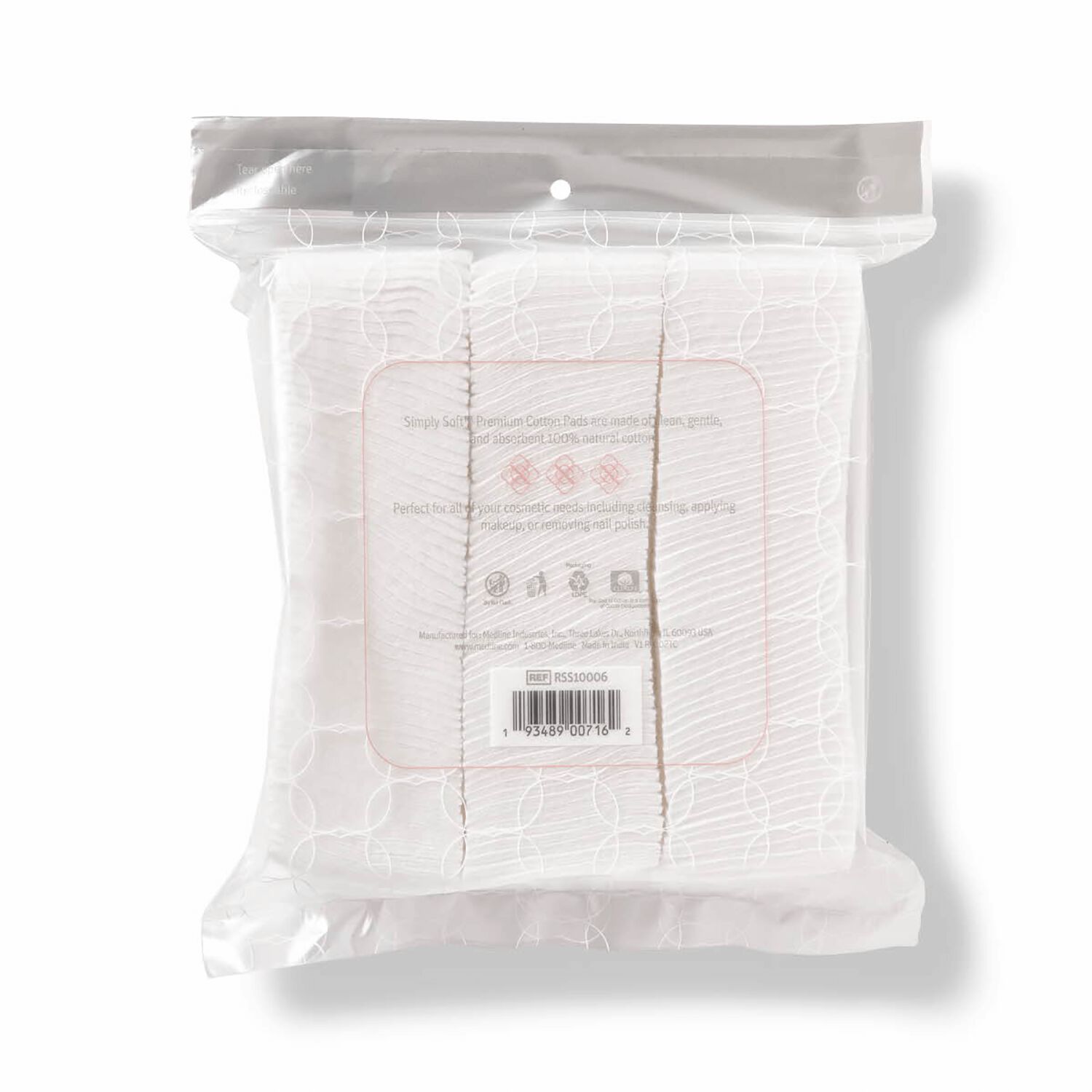Simply Soft Premium Cotton Cleansing Pads Sally Beauty