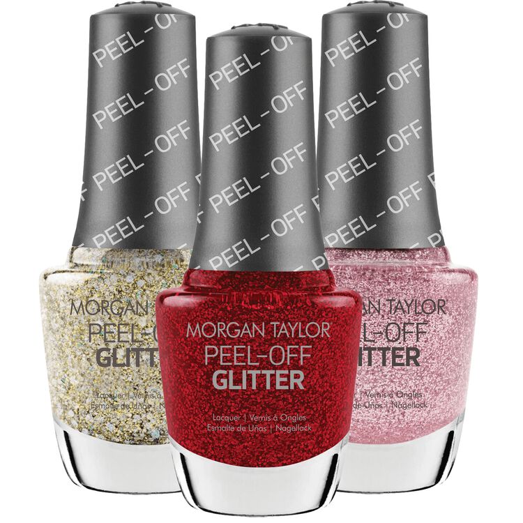 Morgan Taylor Peel-Off Glitter Nail Lacquer | Nail Polish | Sally Beauty