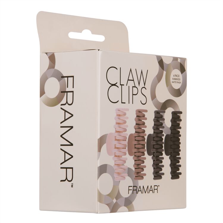 Claw Clip Neutrals 4 Count