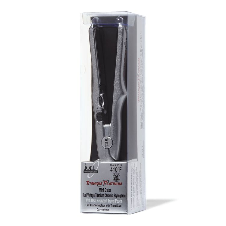 Titanium Ceramic Travel Gator Iron 1 Inch