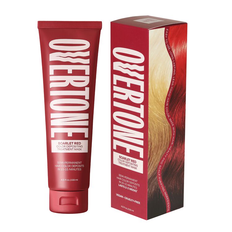 Color Depositing Treatment Mask Scarlet Red