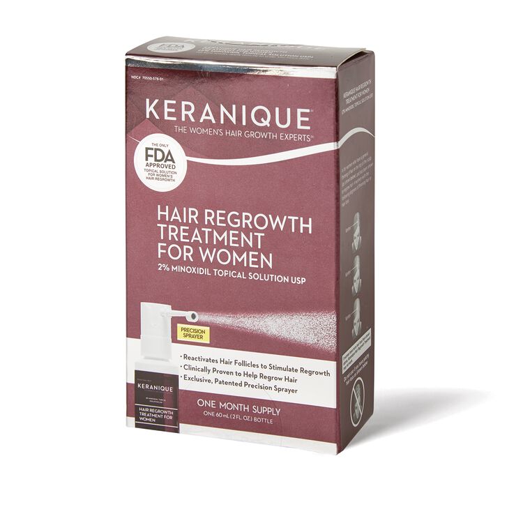 Keranique Hair Regrowth Treatment with Minoxidil 2 Precision Sprayer