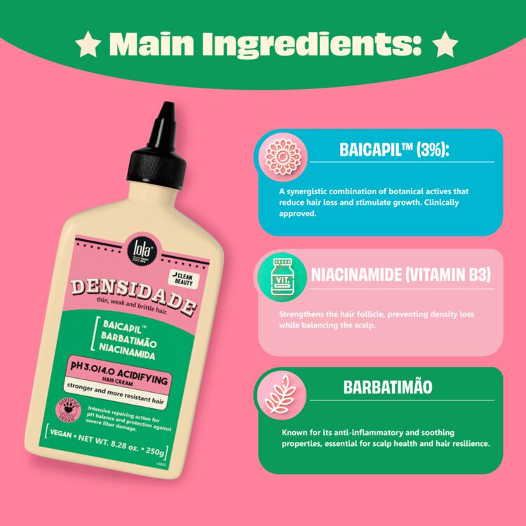 Densidade Acidifying Hair Cream