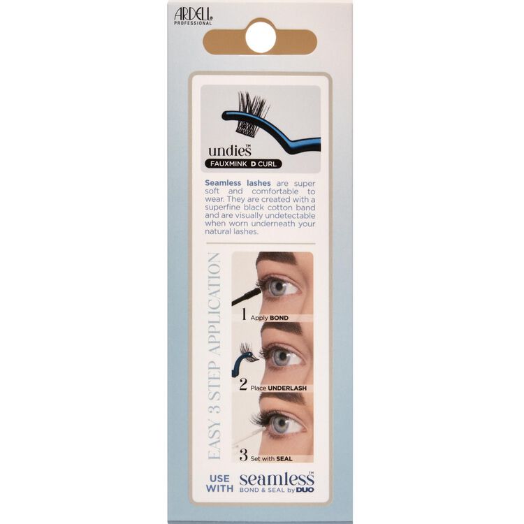 Seamless Underlash Extensions Faux Mink D Curl 32 Ct