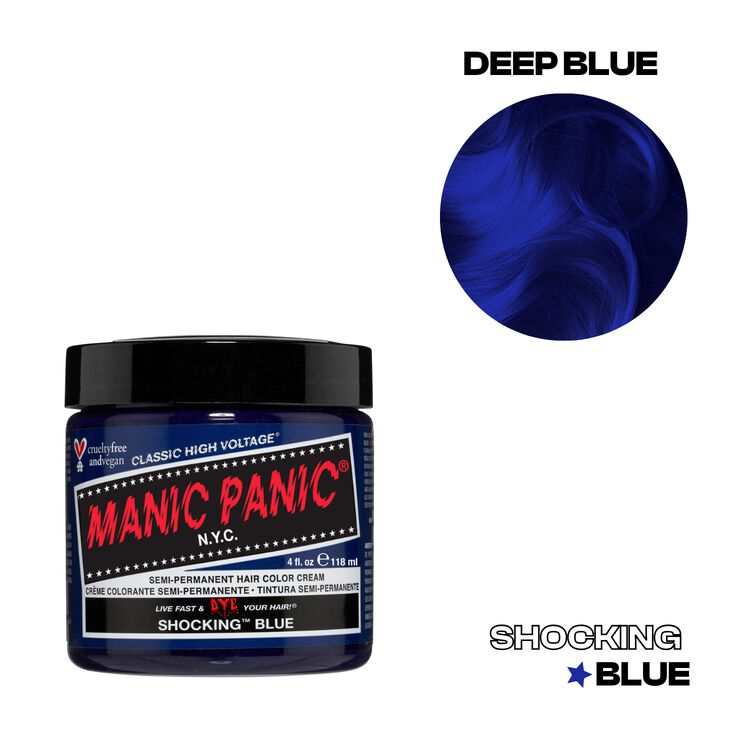 Shocking Blue Semi Permanent Cream Hair Color