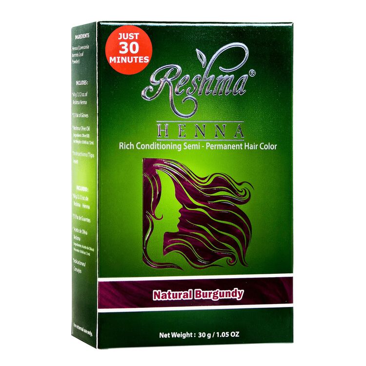 Natural Burgundy Semi Permanent Color