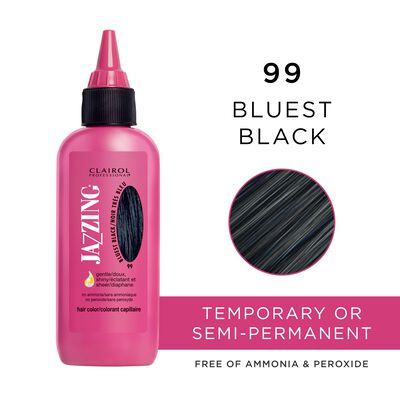 #099 Bluest Black Temporary Hair Color