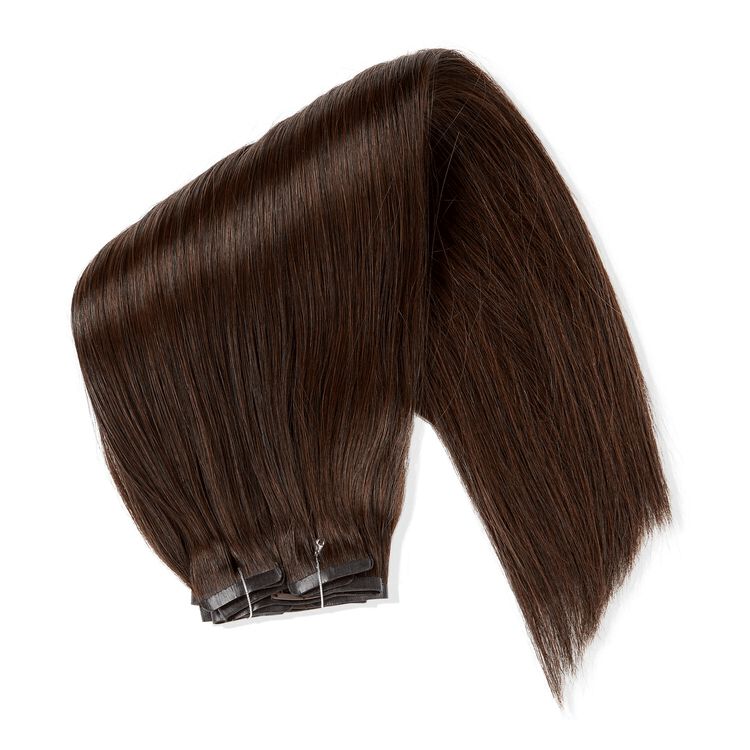 Brown 18 Inch Seamless Clip-in Hair Extensions