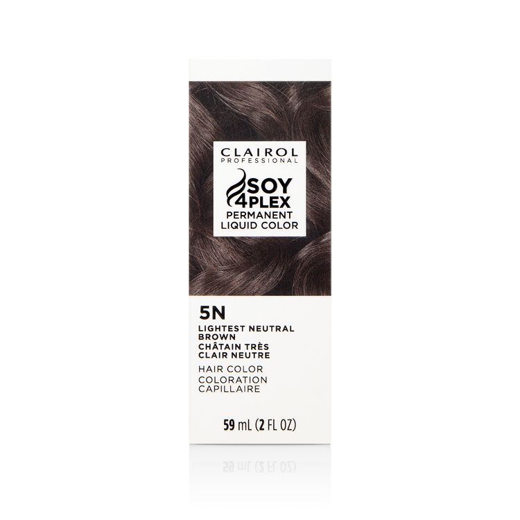 5N Lightest Neutral Brown Permanent Liquid Hair Color