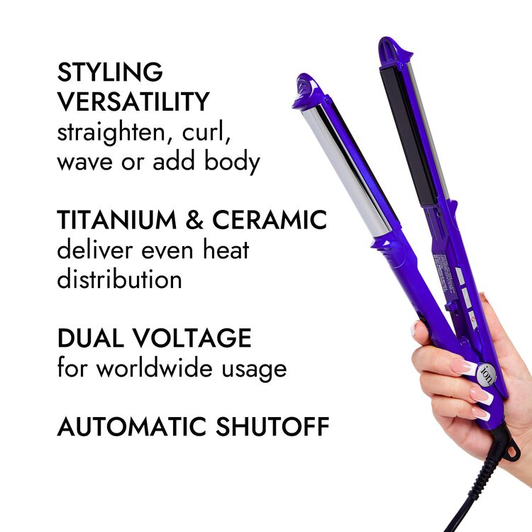 Straight N' Spiral Styling Iron