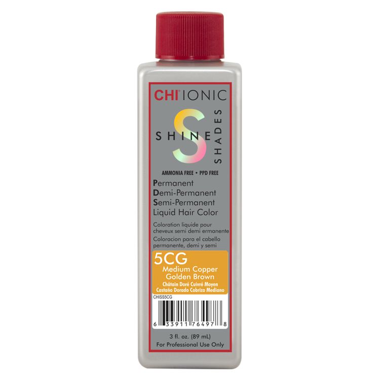 Ionic Shine Shades 5CG Medium Copper Gold Brown