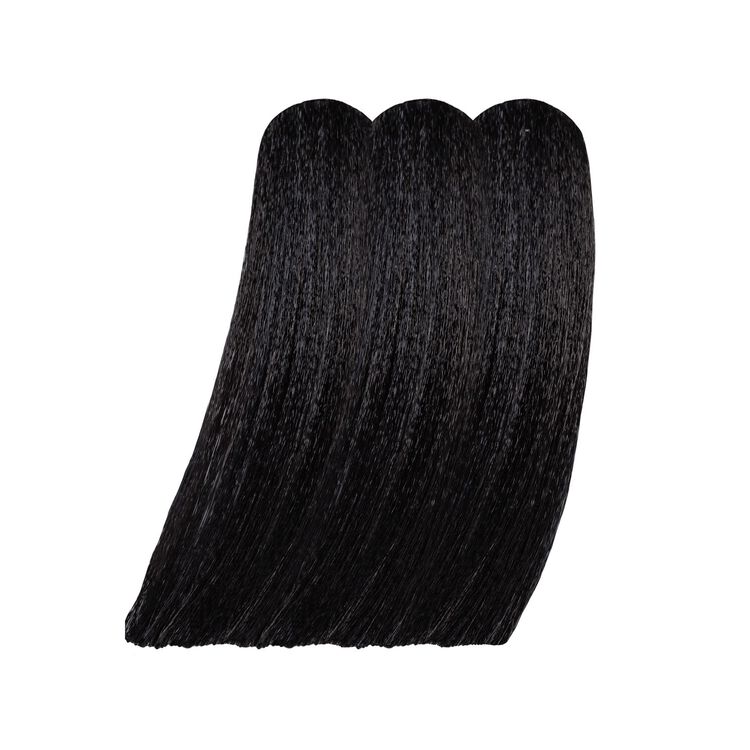 Jet Black Men's Beard and Mustache Color