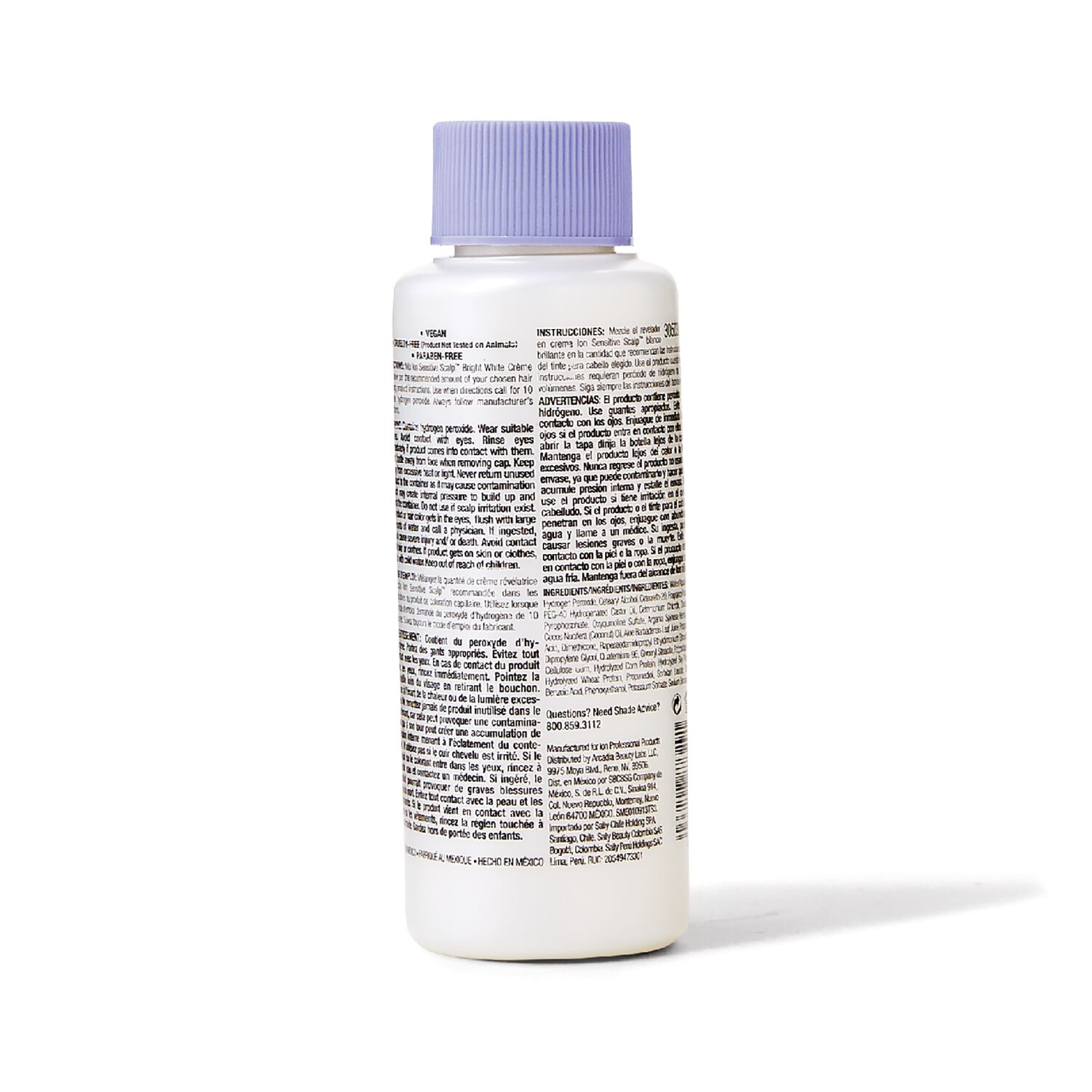 ion Bright White Sensitive Scalp Developer 10 Volume Developer