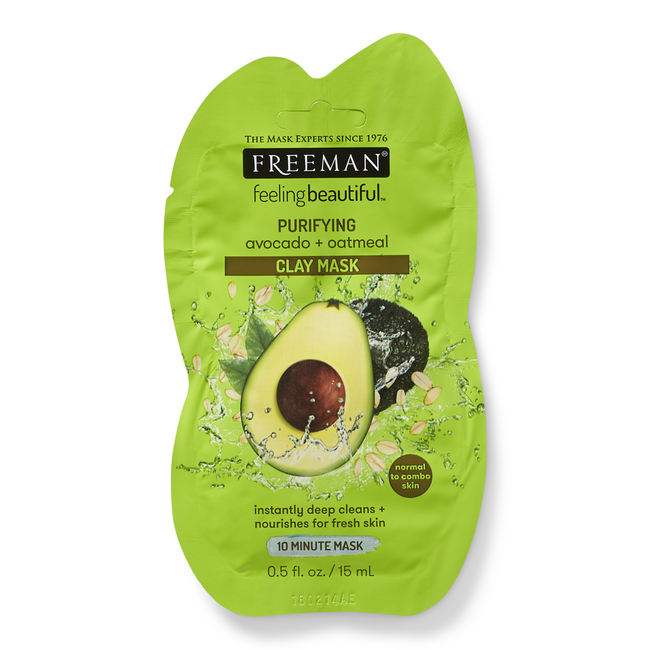 Freeman facial clay mask avocado and oatmeal