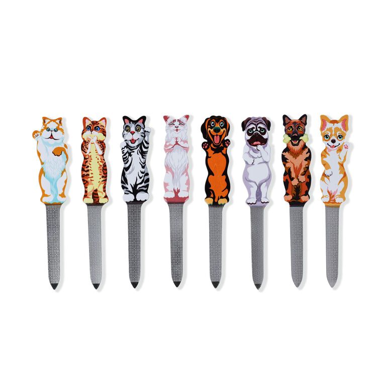 Assorted Cat and Dog Nail Files