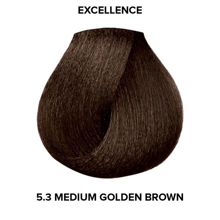5.3 Medium Golden Brown Permanent Creme Hair Color