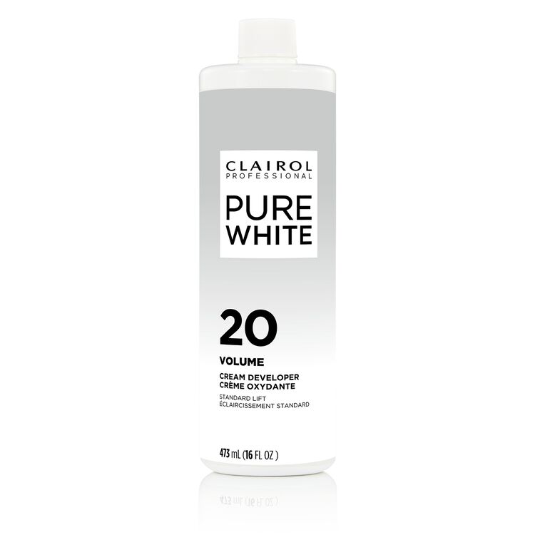 Pure White 20 Volume Creme Developer 16 Oz