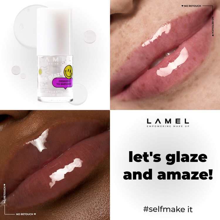 Hydrating Lip Oil Let's Glaze Clear