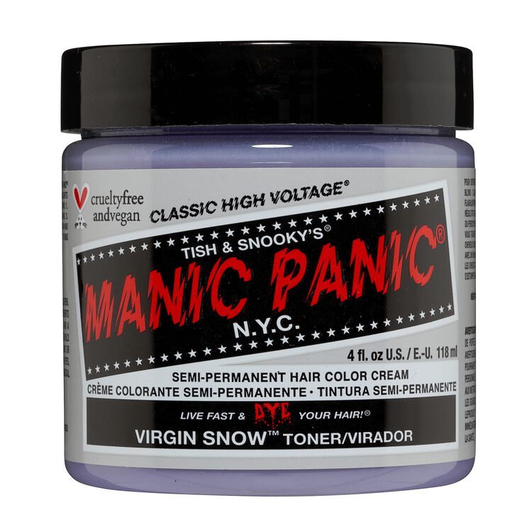 Virgin Snow Semi Permanent Cream Hair Color