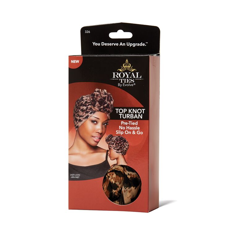 Evolve Top Knot Turban Hair Wraps Bonnets Sally Beauty