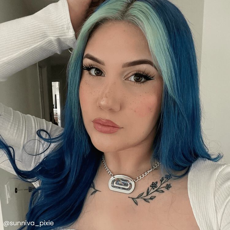 Blue Jean Baby Semi Permanent Hair Color 8 oz