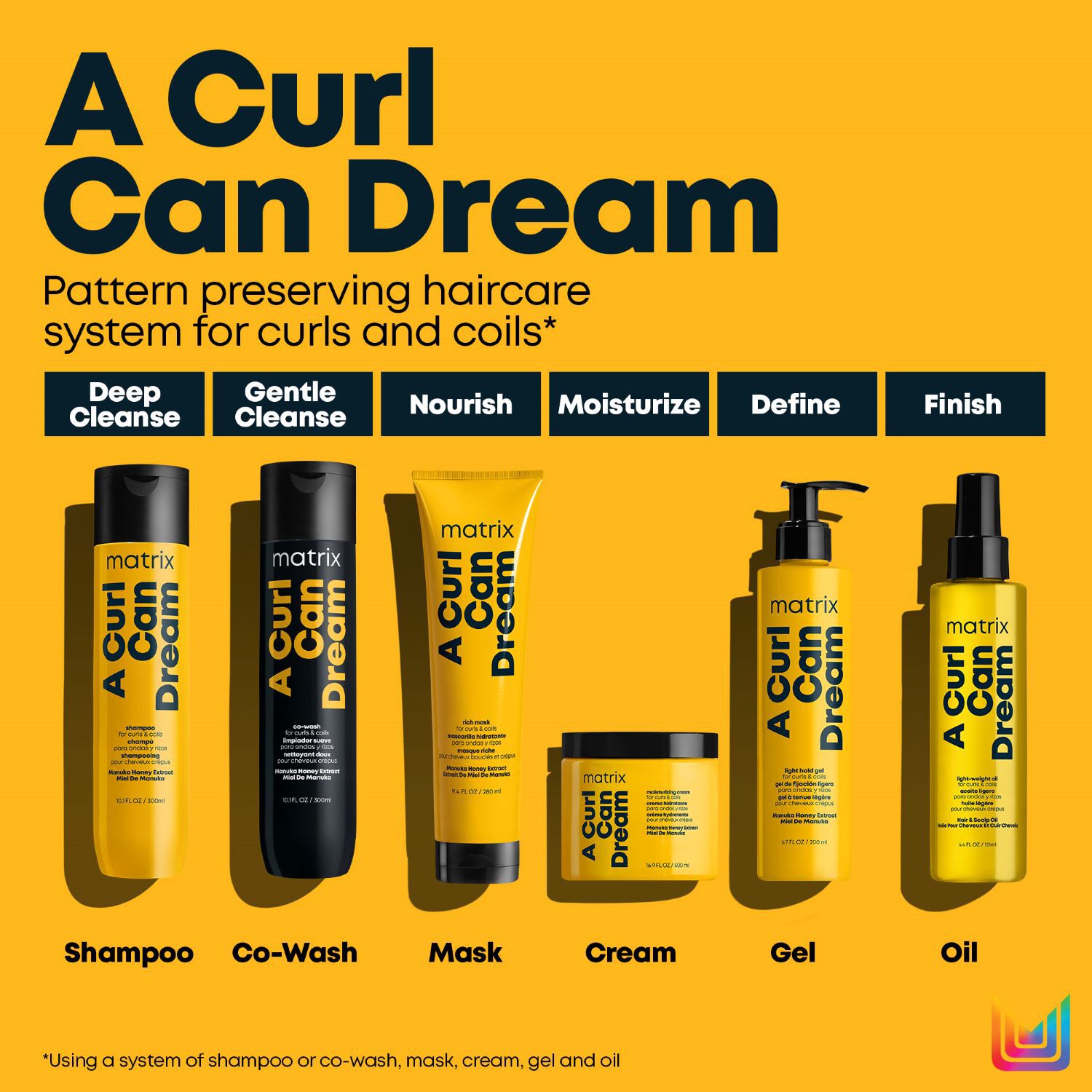 Matrix A Curl Can Dream Cowash Curly Hair Care Sally Beauty