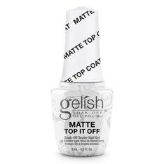 MINI Soak-Off Gel Nail Polish Matte Top It Off