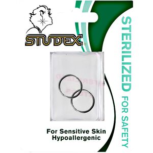 Stainless Steel Hoop Piercing Earrings