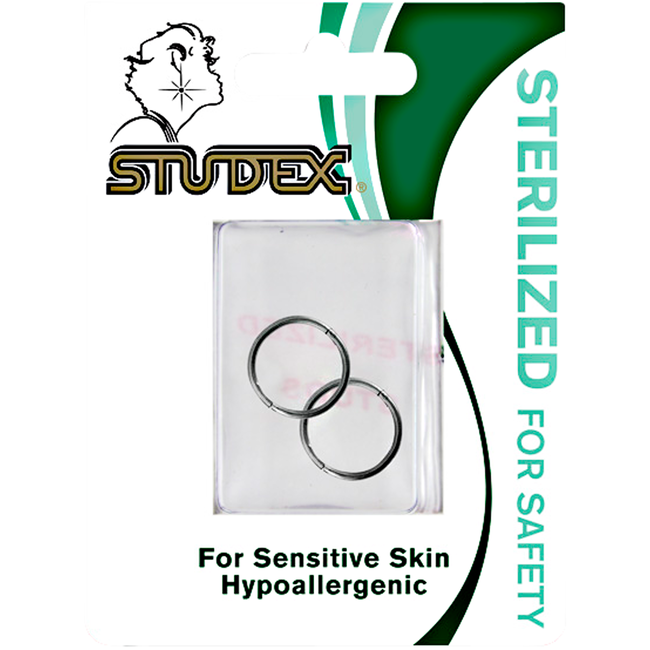 Self piercing tension hoop earrings outlet
