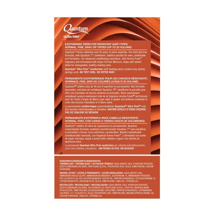 Ultra Firm Exothermic Perm