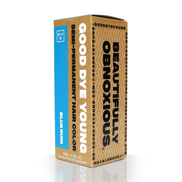 Blue Ruin Semi-Permanent Hair Color