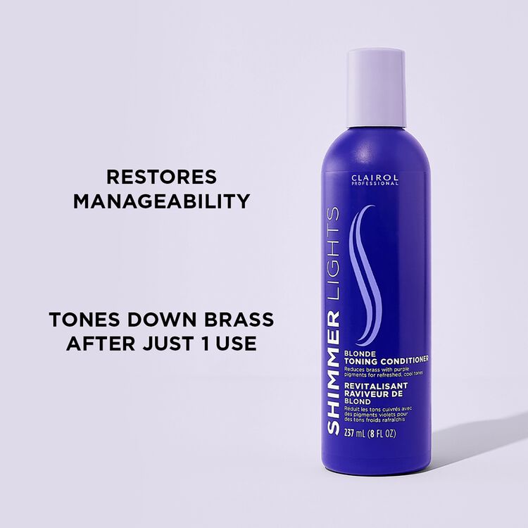 Shimmer Lights Purple Toning Conditioner for Blonde & Silver