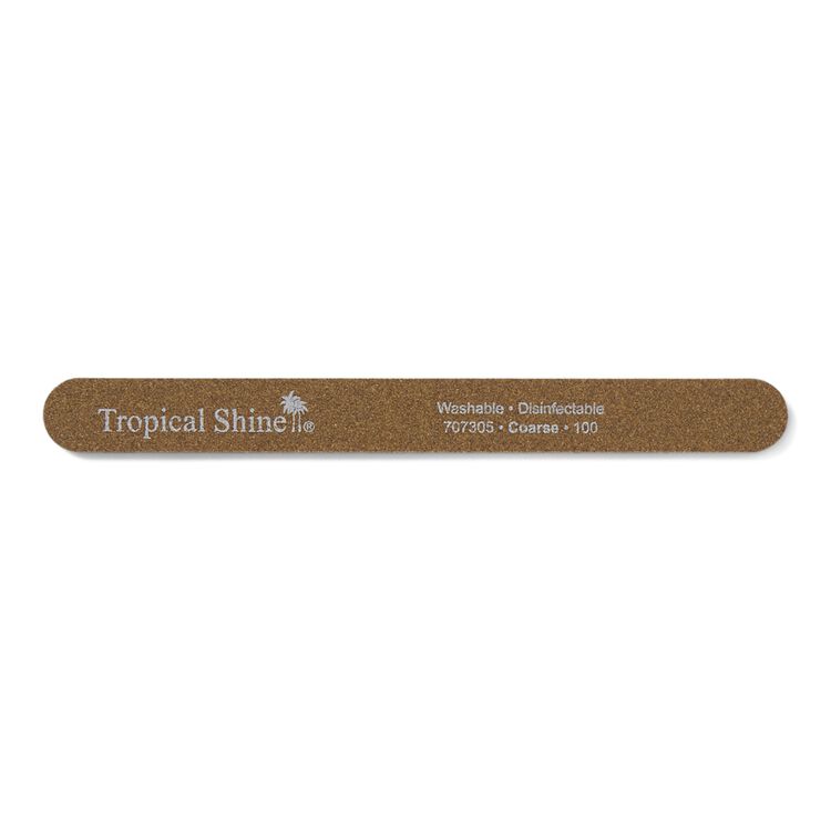 Tropic Shine Gold Cushion Nail File Coarse