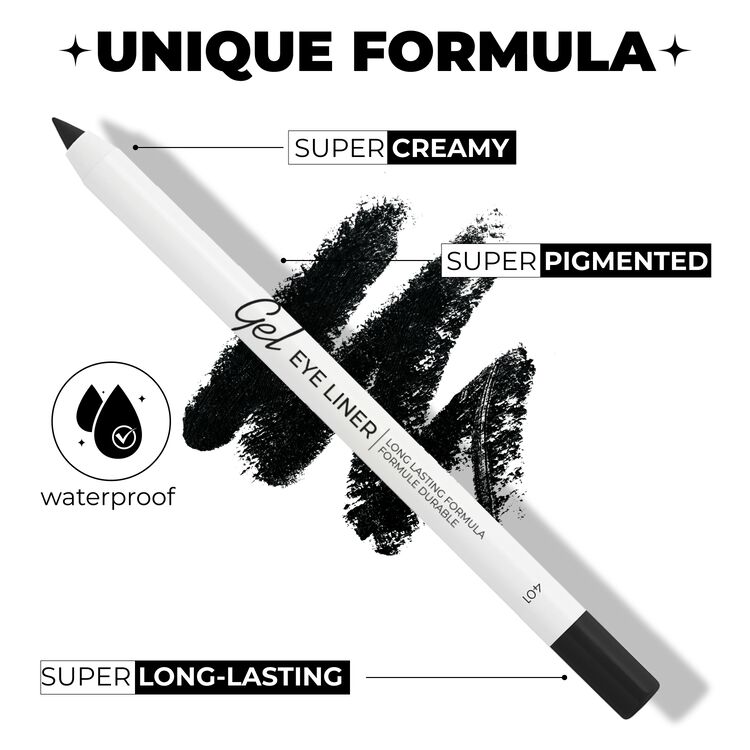 Long Lasting Gel Eye Liner Black