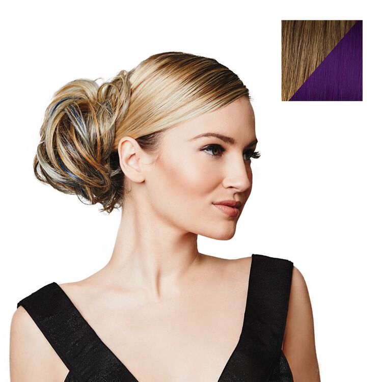Hairdo Color Splash Wrap Buttered Toast - Dark Purple ...