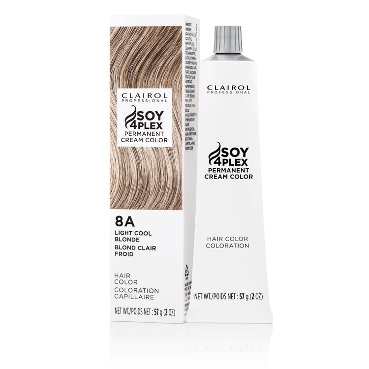 8A Light Cool Blonde Permanent Cream Hair Color