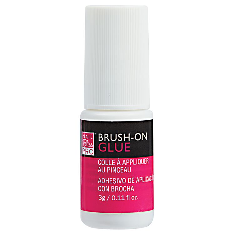 Clear Brush-On Nail Glue