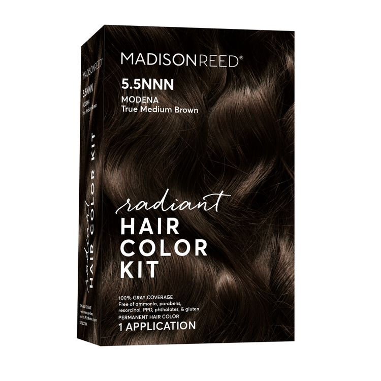 Radiant Cream Color Permanent Hair Color Kit 5.5NNN Modena Brown