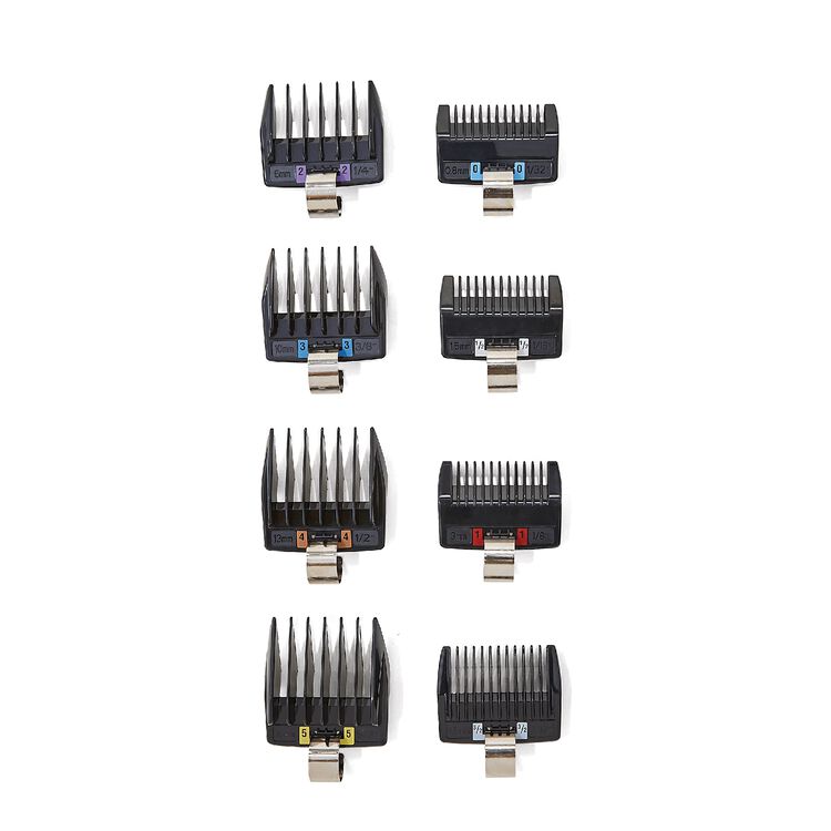 Universal Clipper Guide Comb Set 8 Pack
